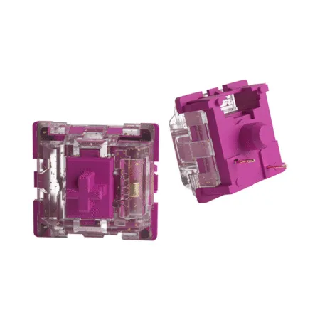 Bo 45 Switch Co Akko Cs Wine Red Lubed 4 1