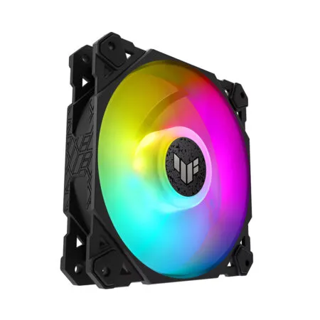 Bo Ba Fan Case Asus Tuf Gaming Tf120 Argb 120mm Black With Argb Controller Tuf Gaming Tf120 Argb 3in1 3 1