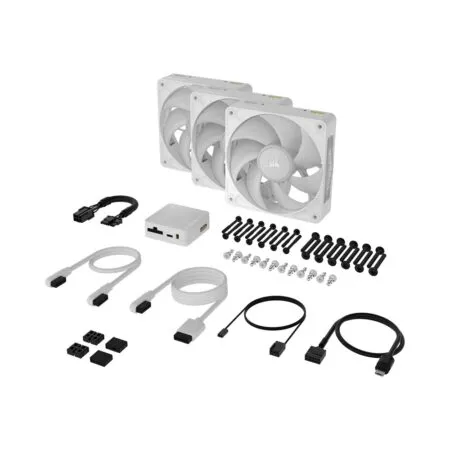 Bo Ba Fan Case Corsair Icue Link Rx120 Rgb Max 120mm Pwm White Co 9051038 Ww 03