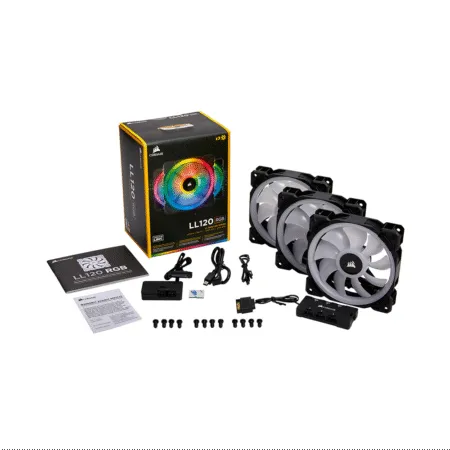 Bo Ba Fan Case Corsair Ll120 Rgb 120mm Dual Light Loop Rgb With Lighting Node Pro Co 9050072 Ww 0 1