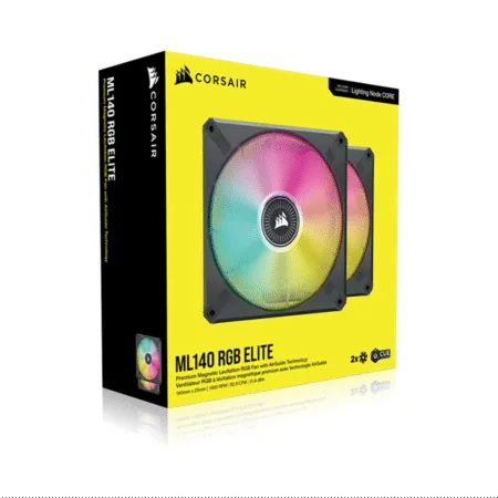 Bo Hai Fan Case Corsair Ml140 Rgb Elite Premium 140mm With Lighting Node Core Co 9050115 Ww 4 1