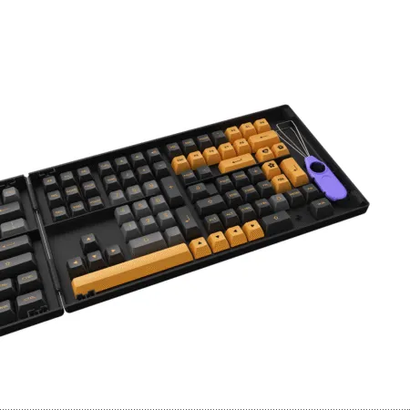 Bo Keycap Akko Black Bronze Pbt Double Shot Asa Profile 1 1