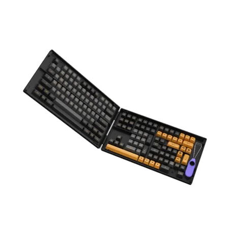 Bo Keycap Akko Black Bronze Pbt Double Shot Asa Profile 3 1