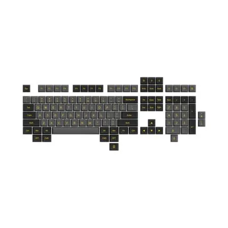 Bo Keycap Akko Black Gold Abs Double Shot Sal Profile 1 1