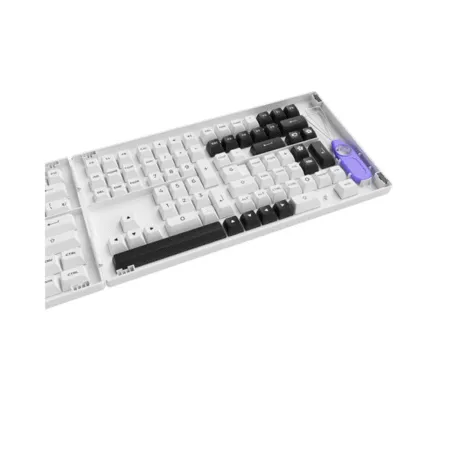 Bo Keycap Akko Black On White Pbt Double Shot Asa Profile 3 1