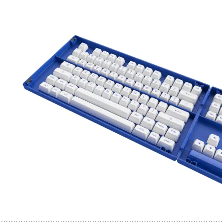 Bo Keycap Akko Blue On White Pbt Double Shot Asa Profile 3 1