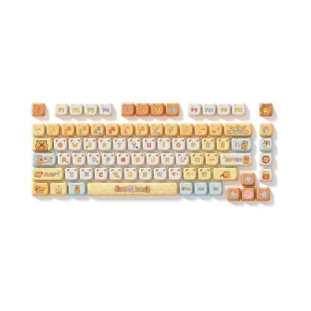 Bo Keycap Akko Capybara Pbt Dyesub Mao Profile 02