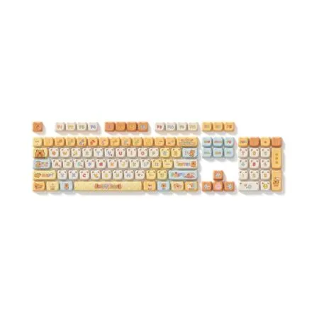 Bộ Keycap Akko Capybara PBT Dyesub MAO Profile