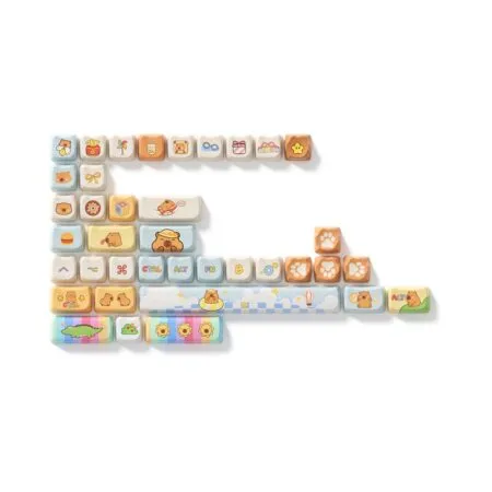 Bo Keycap Akko Capybara Pbt Dyesub Mao Profile 04