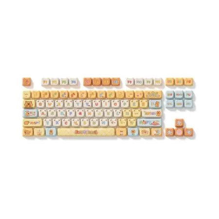 Bo Keycap Akko Capybara Pbt Dyesub Mao Profile 05