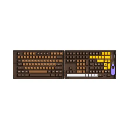 Bộ Keycap Akko Chocolate PBT Double-Shot ASA Profile
