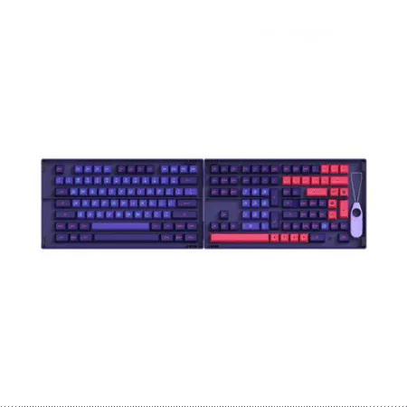 Bộ Keycap Akko Neon PBT Double-Shot ASA Profile