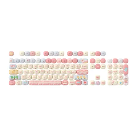 Bo Keycap Akko Piggy Party Cute Pbt Dyesub Mog Profile 03