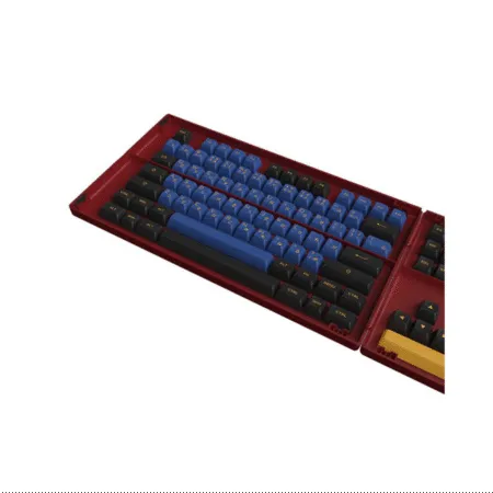 Bo Keycap Akko Red Blue Samurai Pbt Double Shot Asa Profile 2 1