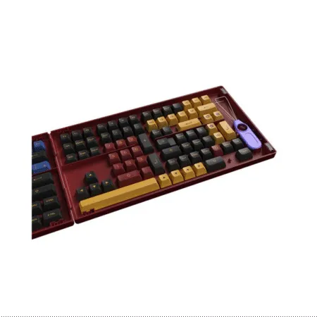 Bo Keycap Akko Red Blue Samurai Pbt Double Shot Asa Profile 3 1