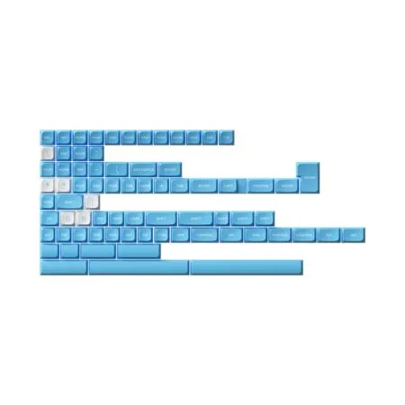 Bo Keycap Akko Unc Blue Pbt Double Shot Mda Profile 3 1