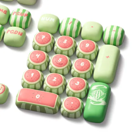 Bo Keycap Akko Watermelon Pbt Dyesub Mog Profile 04
