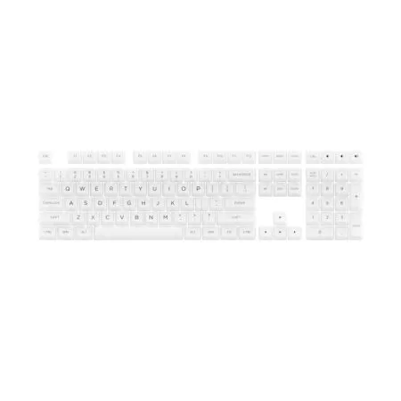 Bo Keycap Akko White Set V2 Pc Asa Clear Profile 1 1