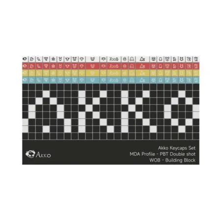 Bo Keycap Akko Wob Pbt Double Shot Mda Profile 003 1