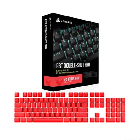 Bộ Keycap Corsair PBT Double-Shot PRO Origin Red CH-9911020-NA