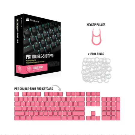 Bo Keycap Corsair Pbt Double Shot Pro Rogue Pink Ch 9911070 Na 3 1