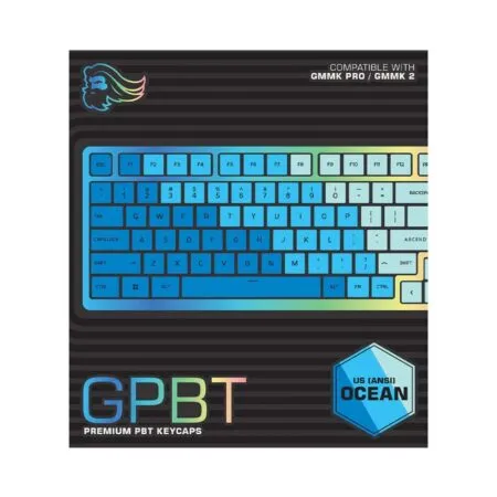 Bo Keycap Glorious Gpbt Caribbean Ocean Pbt Dye Sub Cherry Profile 1 1