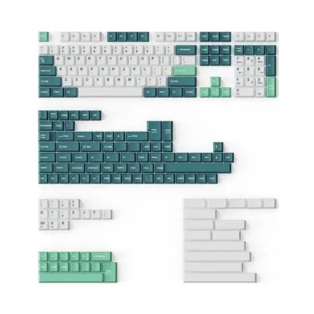 Bộ Keycap Keychron Mint White PBT Double-Shot Cherry Profile