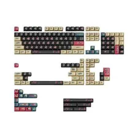 Bộ Keycap Nuphy KeyTok Y2K The Past Edition PBT Dyesub KDA Profile