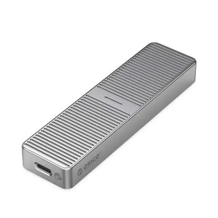 Box di động SSD M.2 PCIe NVMe to USB 3.1 Gen2 Type-C Orico M222C3-G2-BP Aluminum