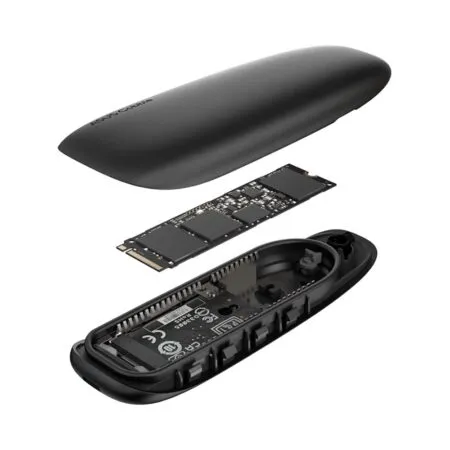 Box Di Dong Ssd M 2 Pcie Nvme To Usb 3 2 Gen2 Type C 10gbps Asus Esd A1a Blk G 05