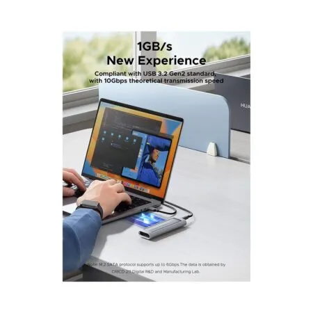 Box Di Dong Ssd M 2 Pcie Nvme To Usb 3 2 Gen2 Type C Orico Axm2s G2 V1 Gy Bp 05
