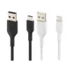 Cáp sạc Belkin BoostCharge USB-C to USB-A 12W 1M Vỏ Dù