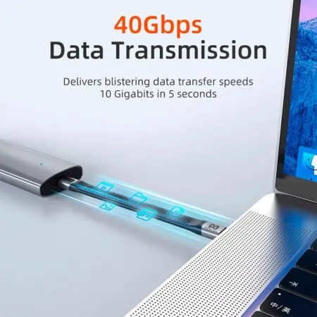 Cap Thunderbolt 4 Metalink 130mm Pd 240w 40gbps Mtc4 13 10