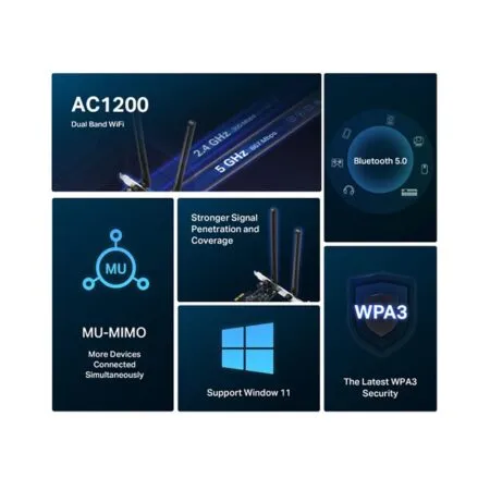 Card Mang Mercusys Ma30e Wifi 5 Ac1200 03