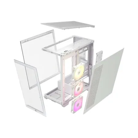 Case May Tinh Corsair 3500x Argb White Cc 9011279 Ww 02 1