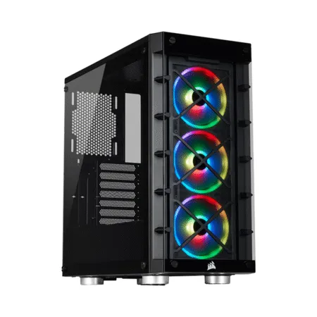 Case máy tính Corsair 465X TG RGB Black CC-9011188-WW