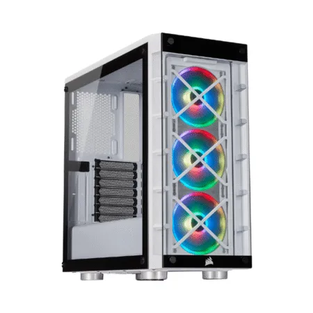 Case máy tính Corsair 465X TG RGB White CC-9011189-WW