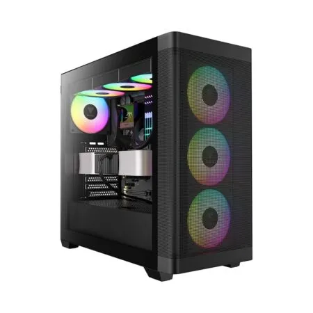 Case máy tính Gamdias ATHENA M3 Black CAATHEM3BLGA