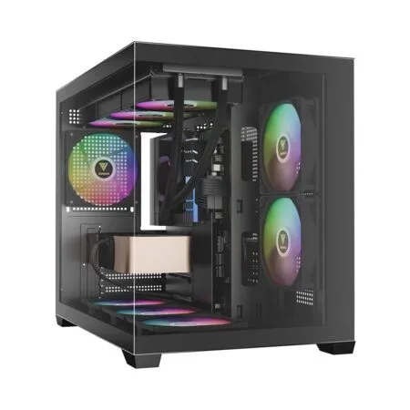 Case máy tính Gamdias AURA GC10M ARGB CAAURAGC10MBLGA
