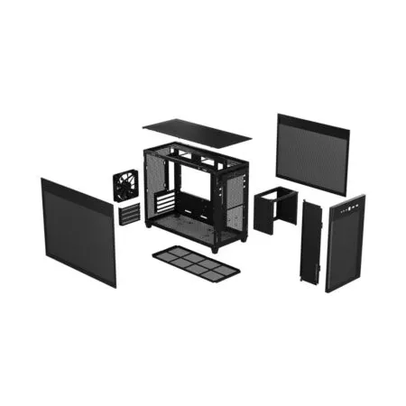 Case May Tinh Microatx Asus Prime Ap201 Mesh Black 6 1