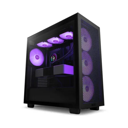 Case máy tính NZXT H7 Flow RGB Black CM-H71FB-R1