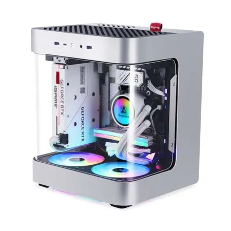 Case May Tinh Segotep Slath Mini Itx Silver Sg Slath Mini 3
