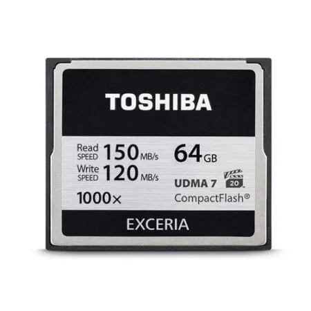 Thẻ Nhớ CompactFlash (CF) ToShiBa Exceria 64GB 1000X