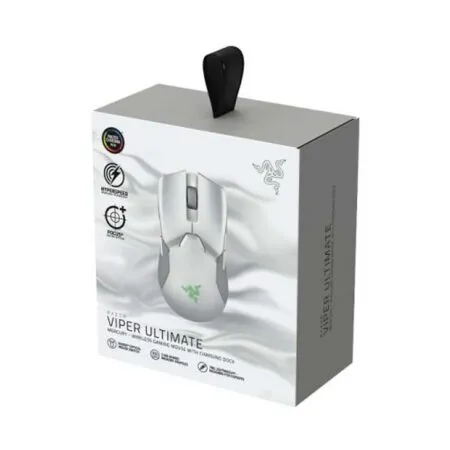 Chuot Gaming Khong Day Razer Viper Ultimate Mercury With Charging Dock Rz01 03050400 R3m1 3 1