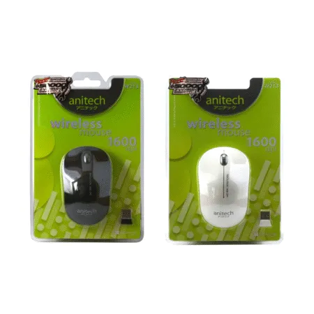 Chuot Khong Day Anitech W213 Mau Trang W213wh 3 1