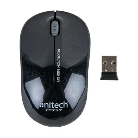 Chuot Khong Day Anitech W213 Mau Trang W213wh 5 1