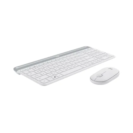 Combo Ban Phim Va Chuot Khong Day Logitech Mk470 Slim White 920 009183 2 1