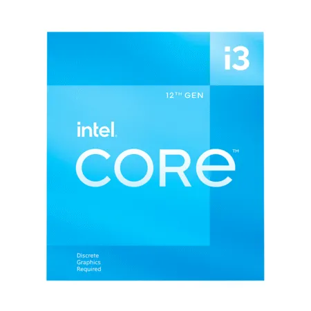 Cpu Intel Core I3 12100f Up To 4 3ghz 4 Cores 8 Threads 12mb 1 1