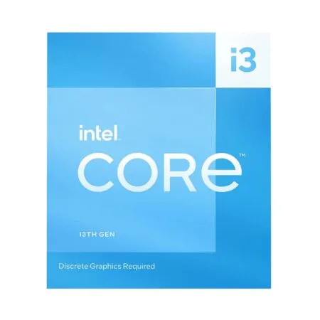 Cpu Intel Core I3 13100f Up To 4 5ghz 4 Cores 8 Threads 12mb 1 1