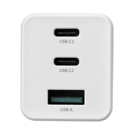 Cu Sac Rapoo Pa65 65w 2 Cong Usb C Plus Usb A Mau Trang Pa65 White 1 1